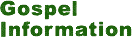 Gospel Information �g�b�v�y�[�W��