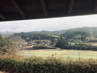 2020年1月23日　田園風景と温泉