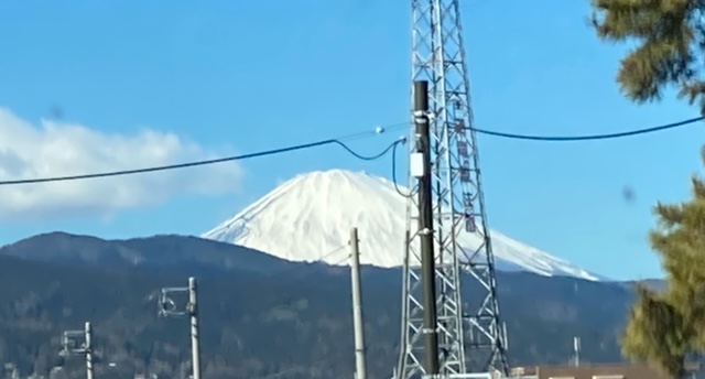 2022年1月21日　富士山