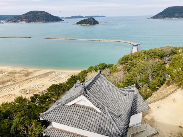 2022年2月7日　唐津城②