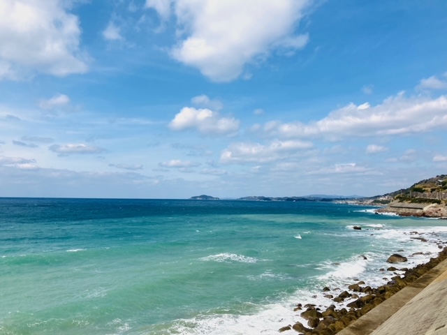2022年2月17日　鹿児島の海