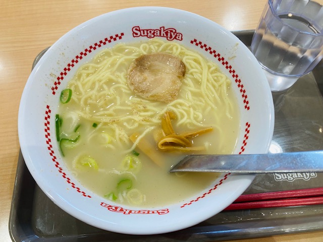 2022年7月5日　スガキヤのラーメン