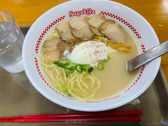 2022年7月8日　スガキヤのラーメン