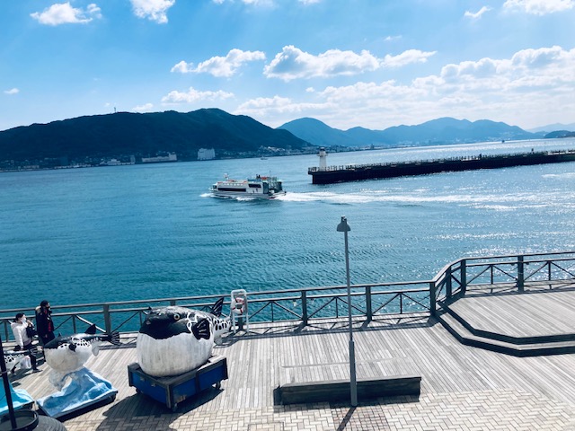 2023年3月2日　下関の海
