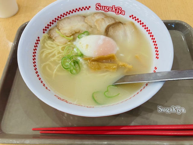 2023年10月1日（日）おまけ「スガキヤ特製ラーメン」