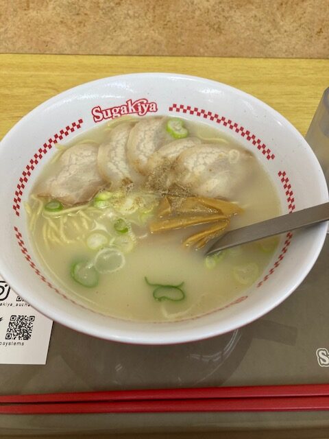 2023年9月28日（木）おまけ「スガキヤラーメン」