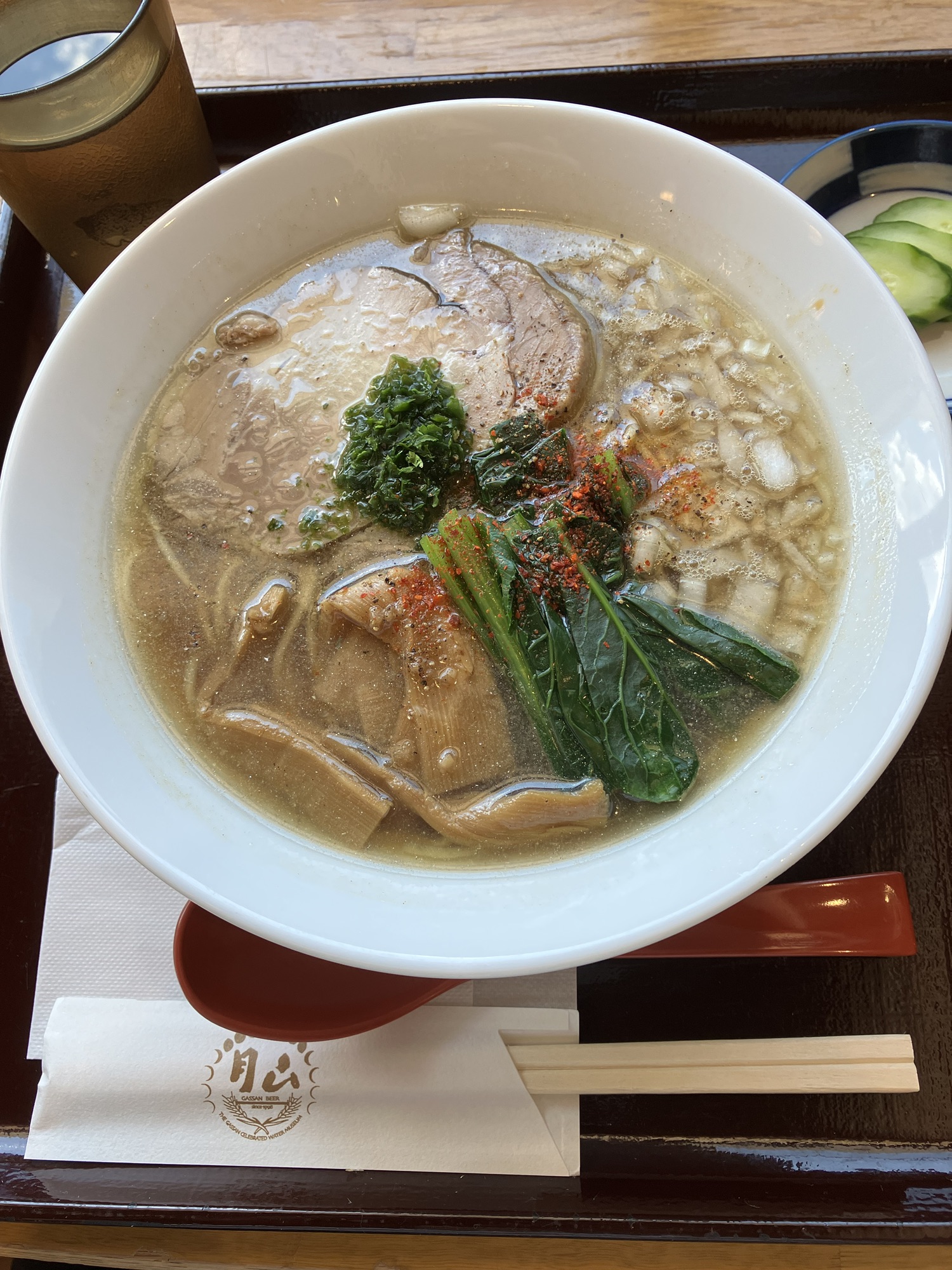 2025年7月22日(火)④煮干しラーメン・オマケ