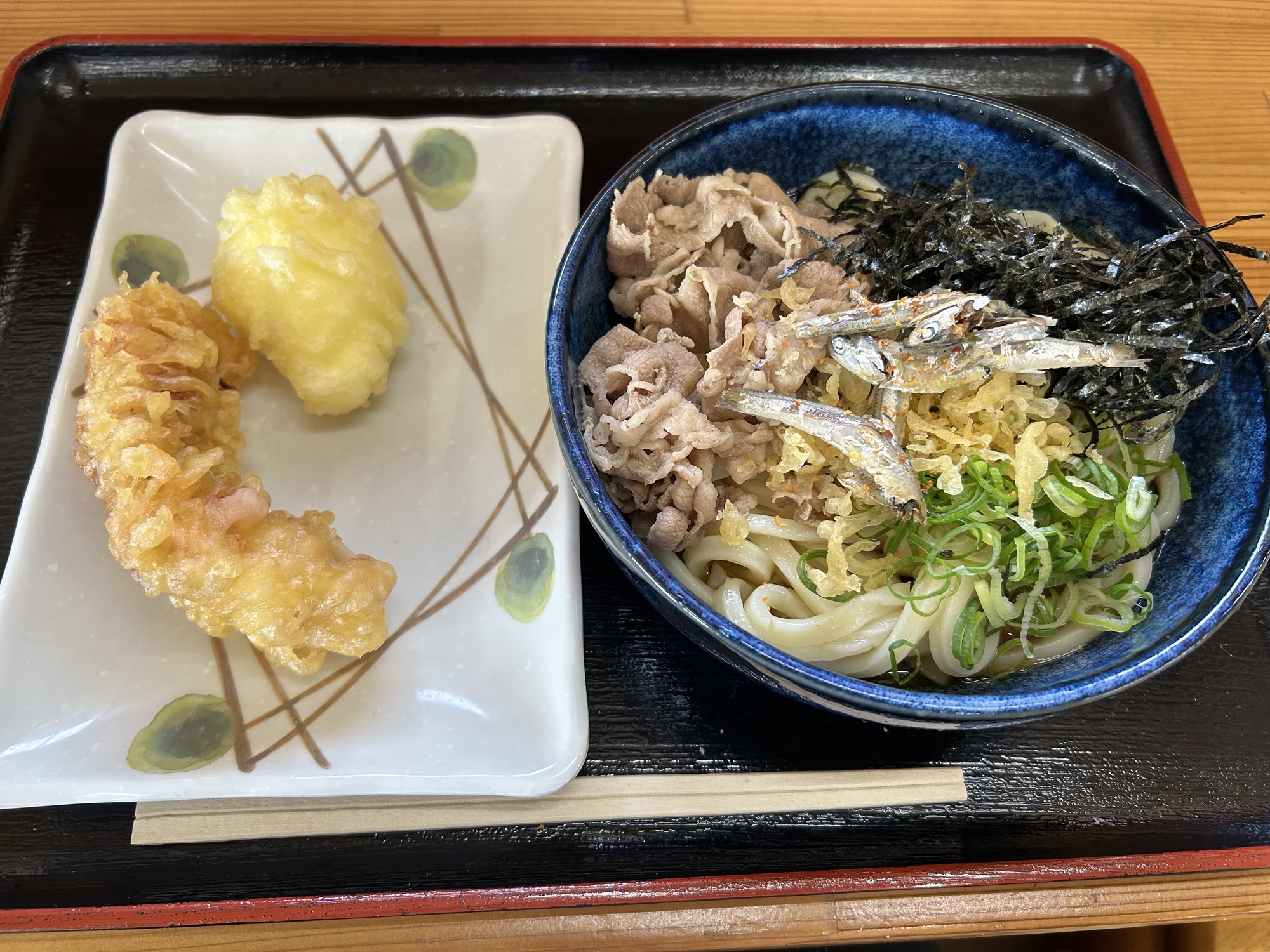 2025年10月25日（土）「なりや」のうどん