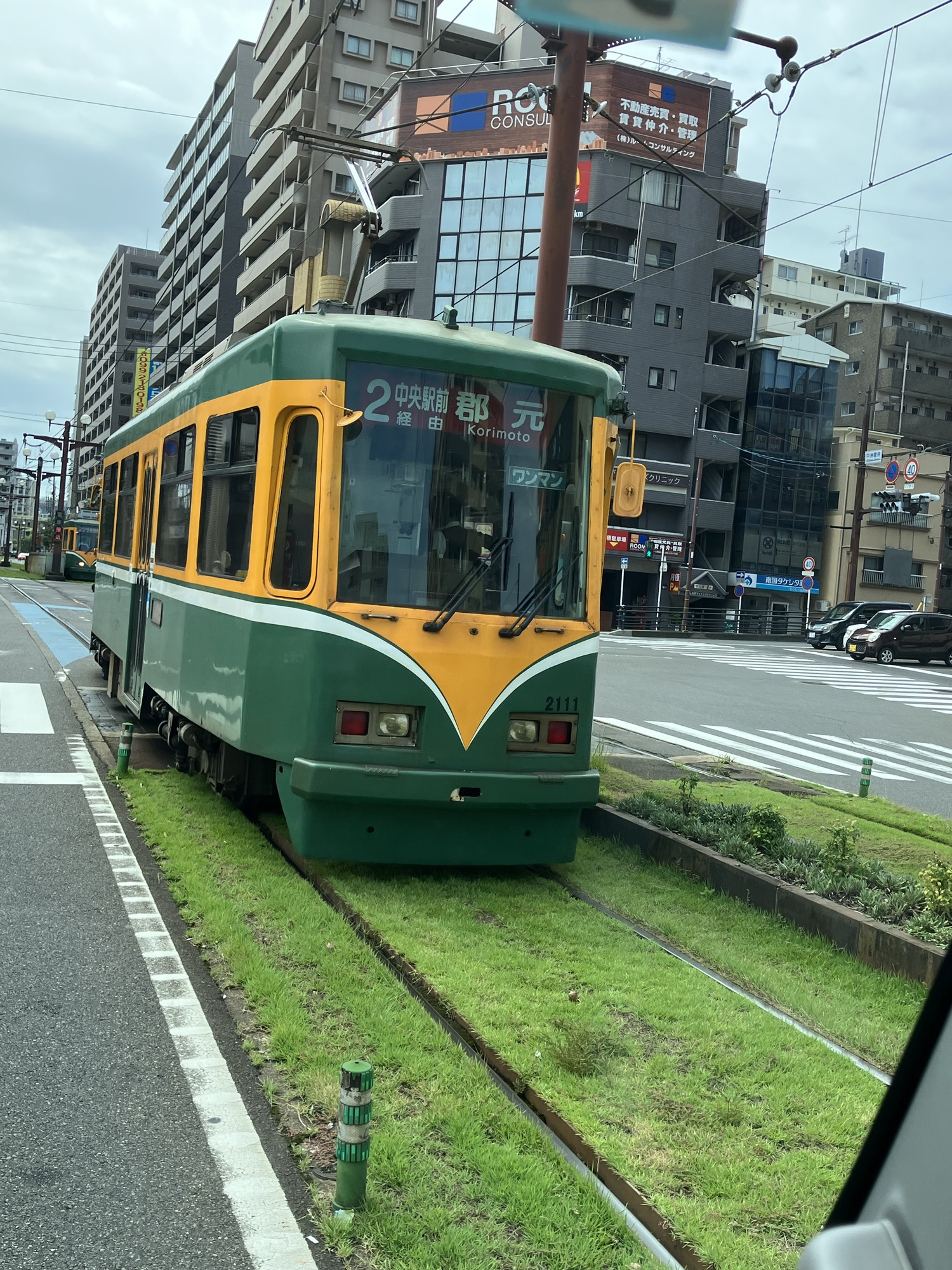 2025年9月20日（土）3.オマケ「市内を走る市電」
