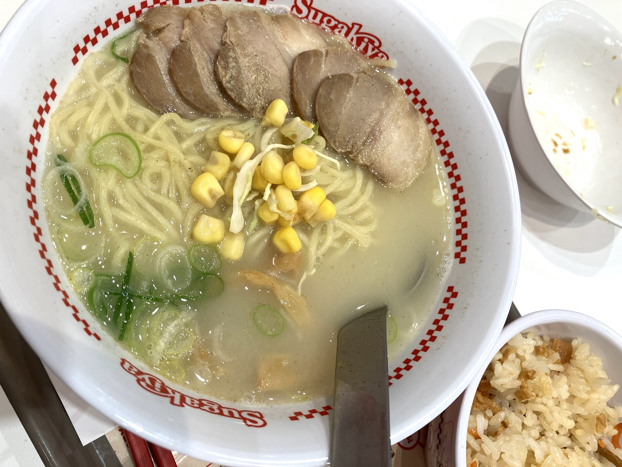 2026年2月13日(金) ②スタッフ交代 オマケ・ご当地ラーメン